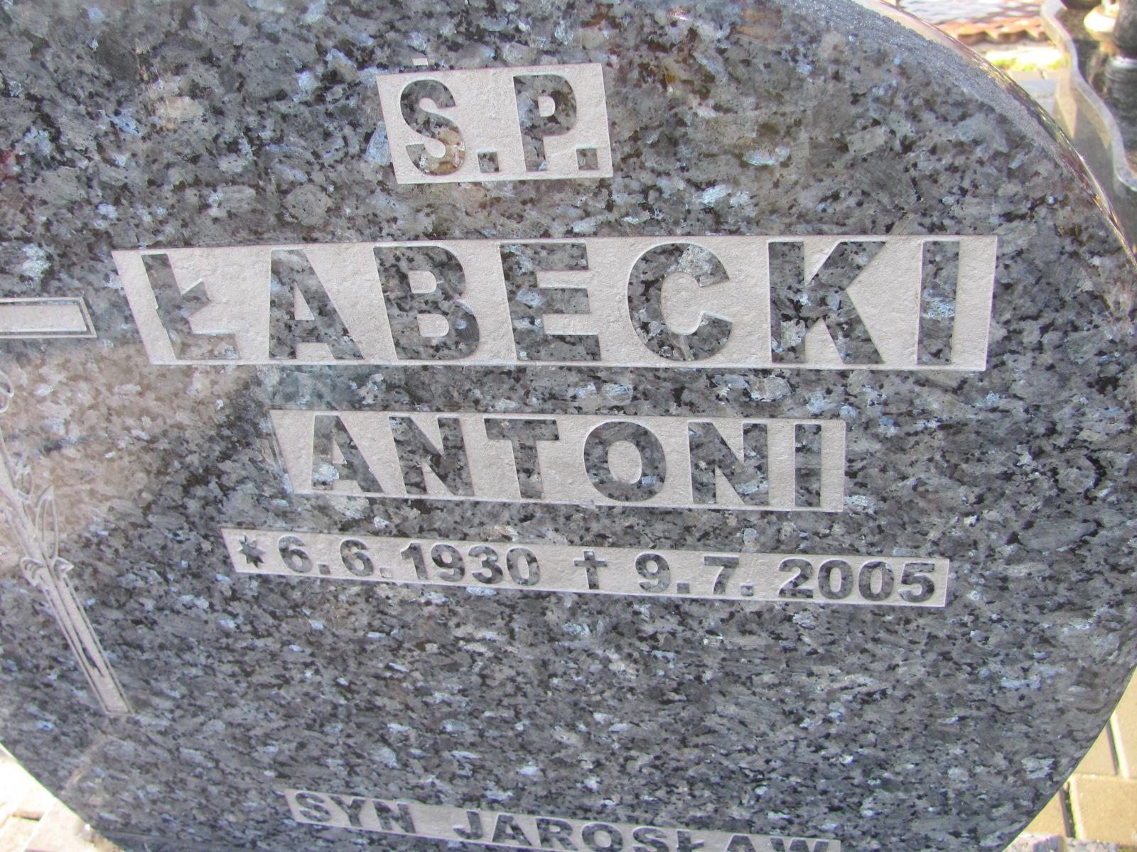 Grób Marianna Łabecka