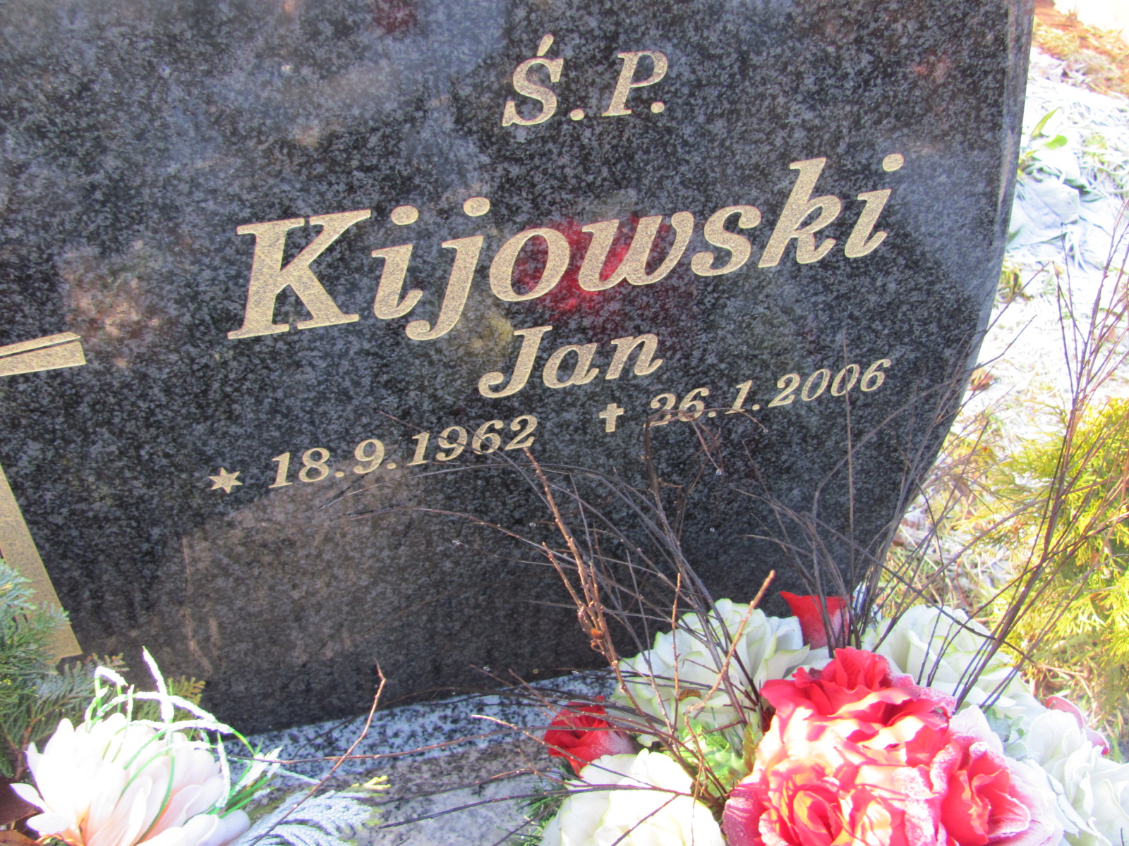 Jan Kijowski 1962 Mysłowice NSPJ - Grobonet - Wyszukiwarka osób pochowanych