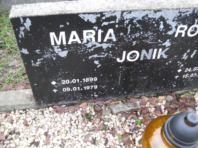 Maria Jonik 1899 Mysłowice NSPJ - Grobonet - Wyszukiwarka osób pochowanych