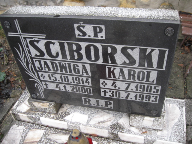 Jadwiga Ściborska 1914 Mysłowice NSPJ - Grobonet - Wyszukiwarka osób pochowanych