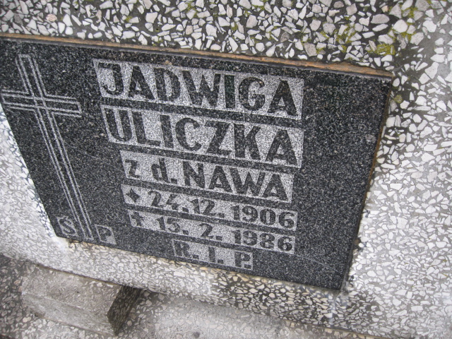 Jadwiga Uliczka 1906 Mysłowice NSPJ - Grobonet - Wyszukiwarka osób pochowanych