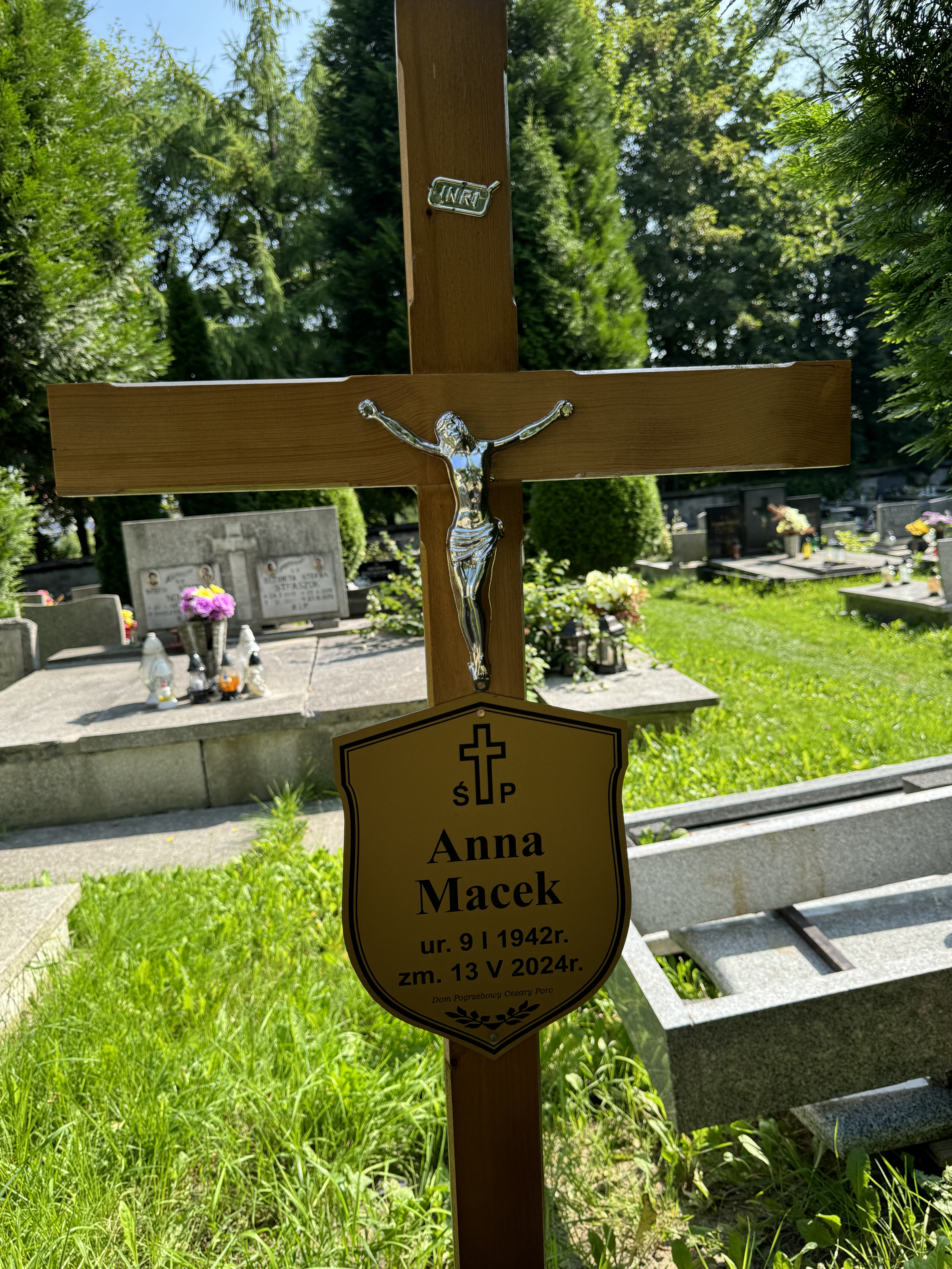 Anna Macek 1942 Mysłowice NSPJ - Grobonet - Wyszukiwarka osób pochowanych