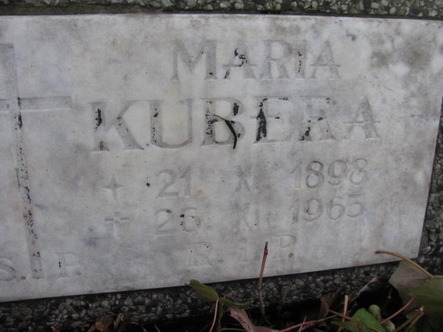 Maria Kubera 1898 Mysłowice parafialny NSPJ - Grobonet - Wyszukiwarka osób pochowanych