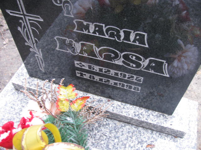 Maria Kapsa 1924 Mysłowice NSPJ - Grobonet - Wyszukiwarka osób pochowanych