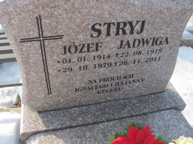 Józef Stryj 1914 Mysłowice NSPJ - Grobonet - Wyszukiwarka osób pochowanych
