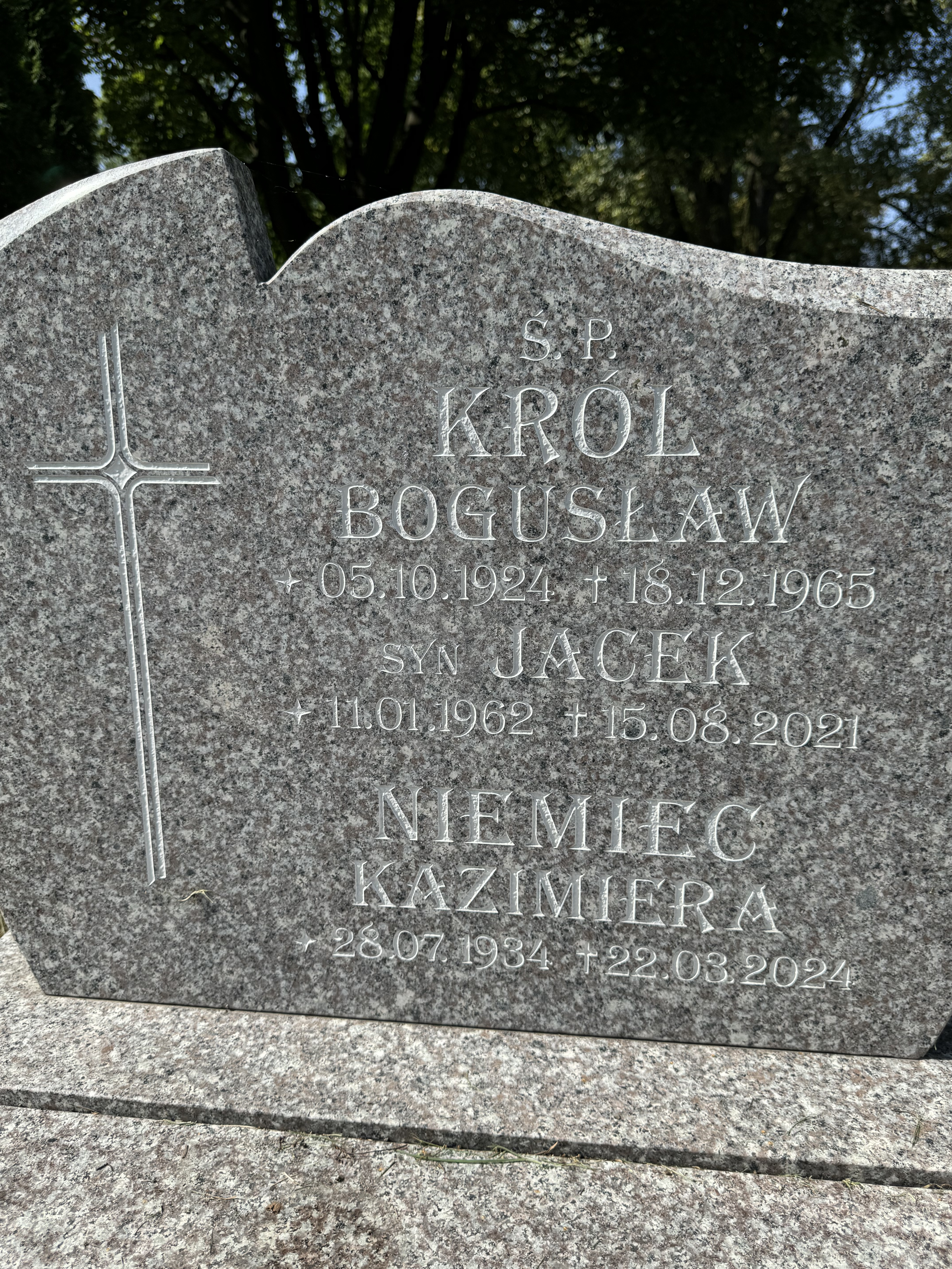 Jacek Król 1962 Mysłowice NSPJ - Grobonet - Wyszukiwarka osób pochowanych