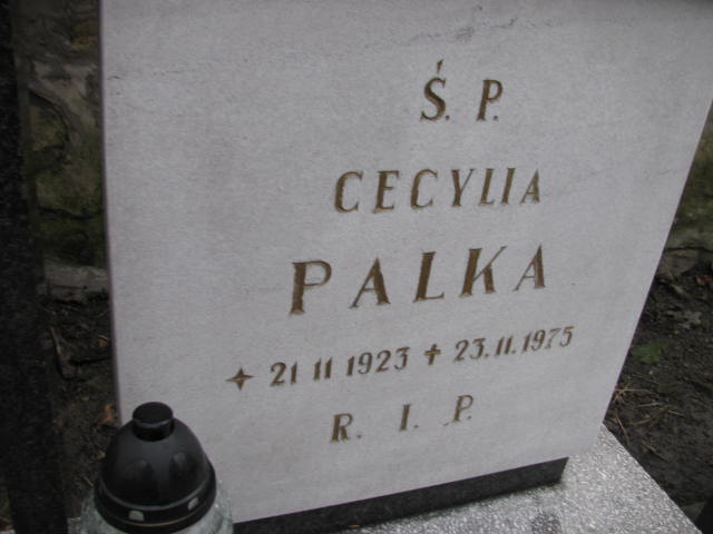 Cecylia Palka 1923 Mysłowice parafialny NSPJ - Grobonet - Wyszukiwarka osób pochowanych