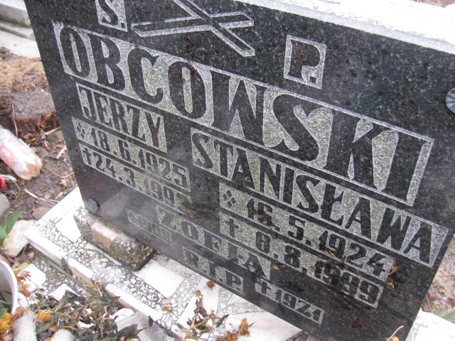 Grób Stanisława Obcowska