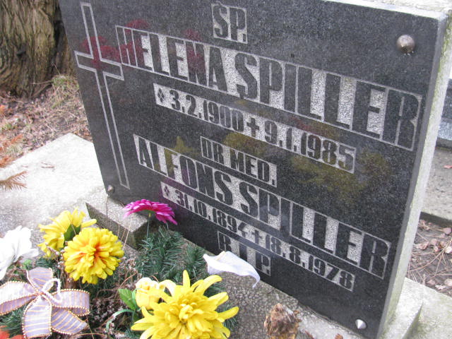 Helena Spiller 1900 Mysłowice NSPJ - Grobonet - Wyszukiwarka osób pochowanych