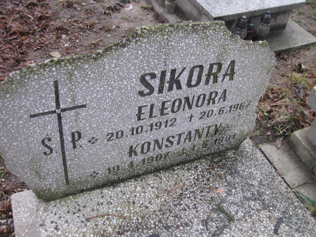 Eleonora Sikora 1912 Mysłowice NSPJ - Grobonet - Wyszukiwarka osób pochowanych