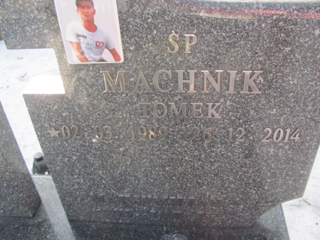 Tomasz Machnik 1989 Mysłowice NSPJ - Grobonet - Wyszukiwarka osób pochowanych